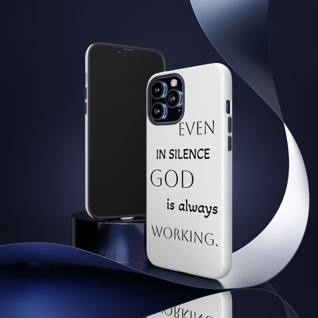 Even In Silence Phone Case