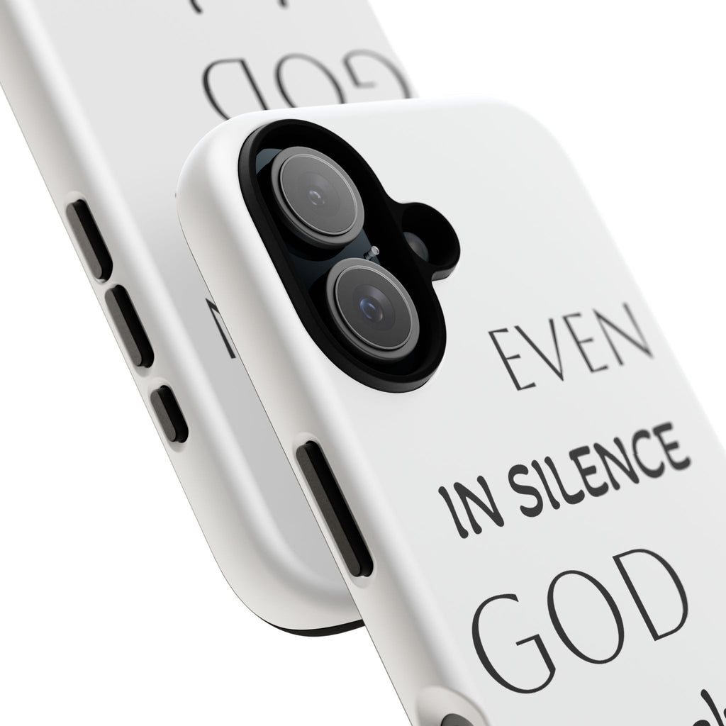 Even In Silence Phone Case