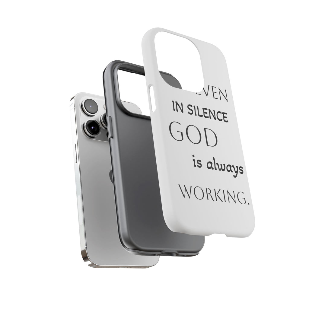 Even In Silence Phone Case