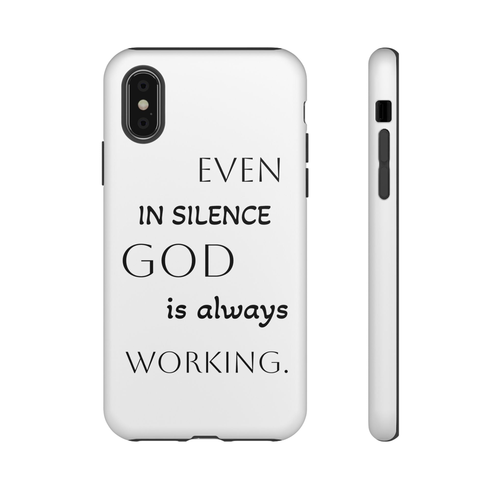 Even In Silence Phone Case