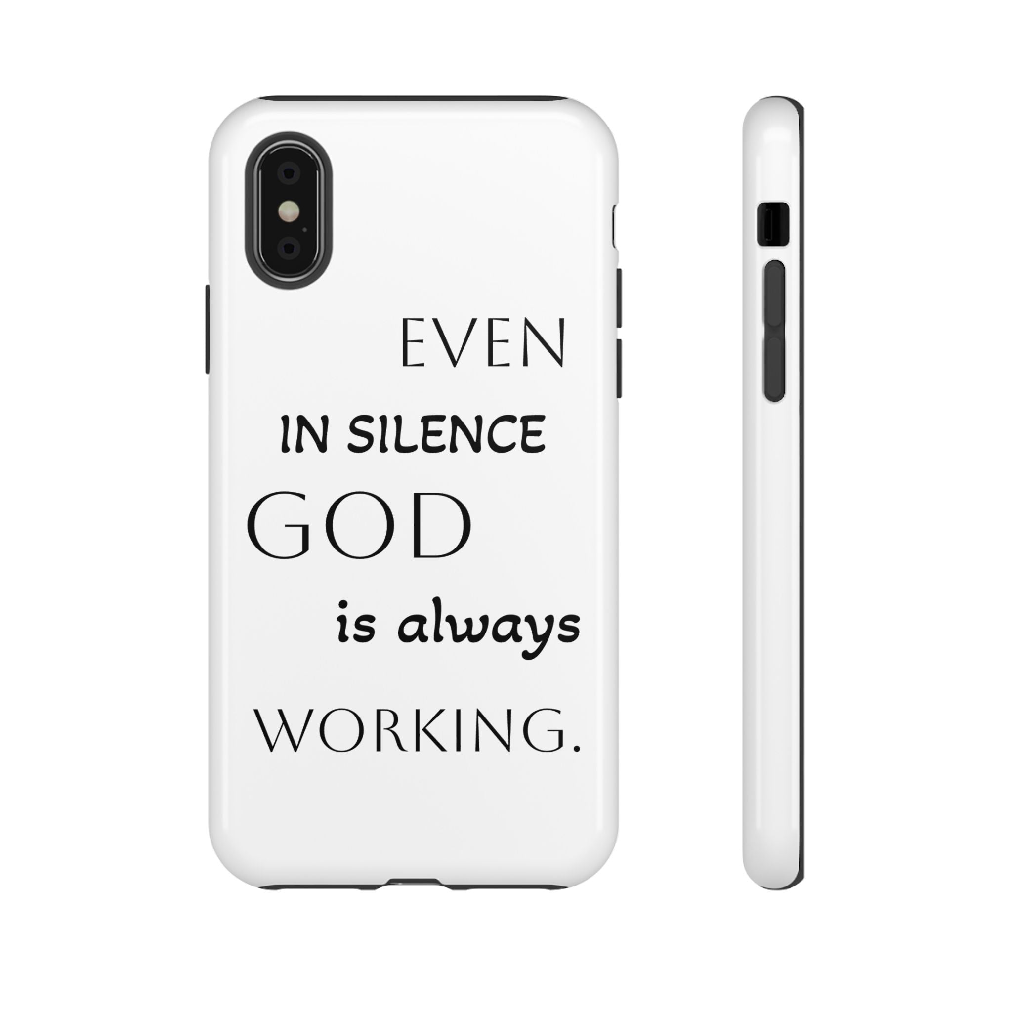 Even In Silence Phone Case