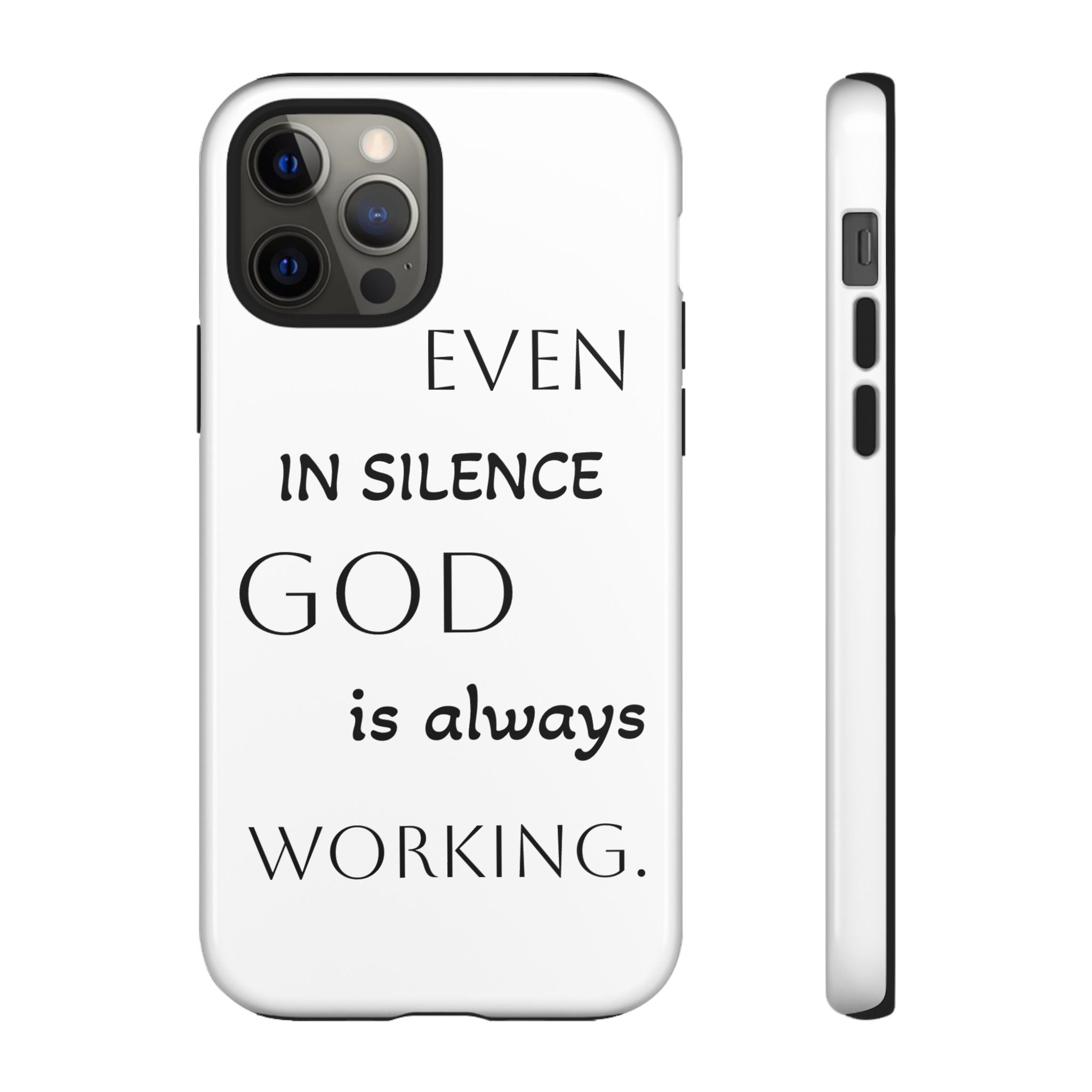 Even In Silence Phone Case