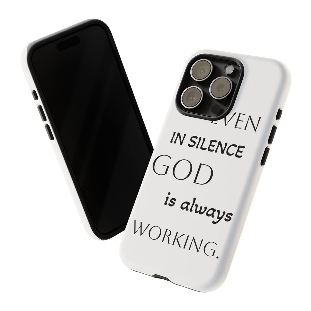 Even In Silence Phone Case