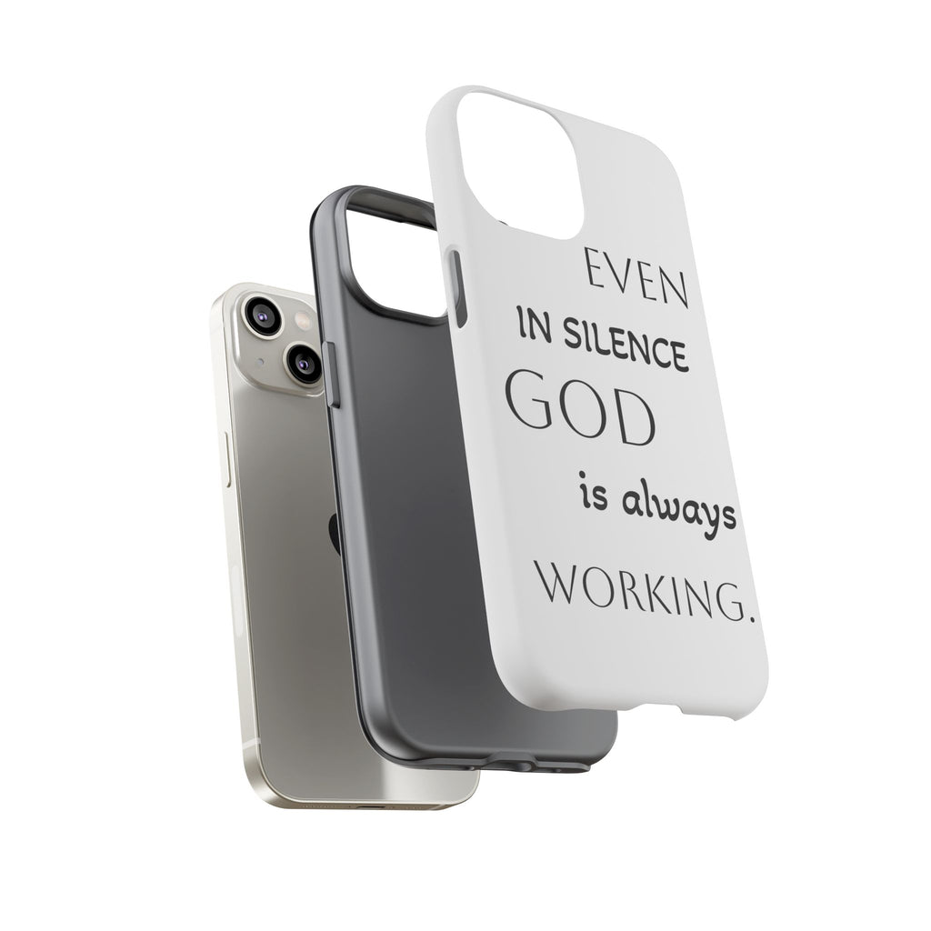 Even In Silence Phone Case