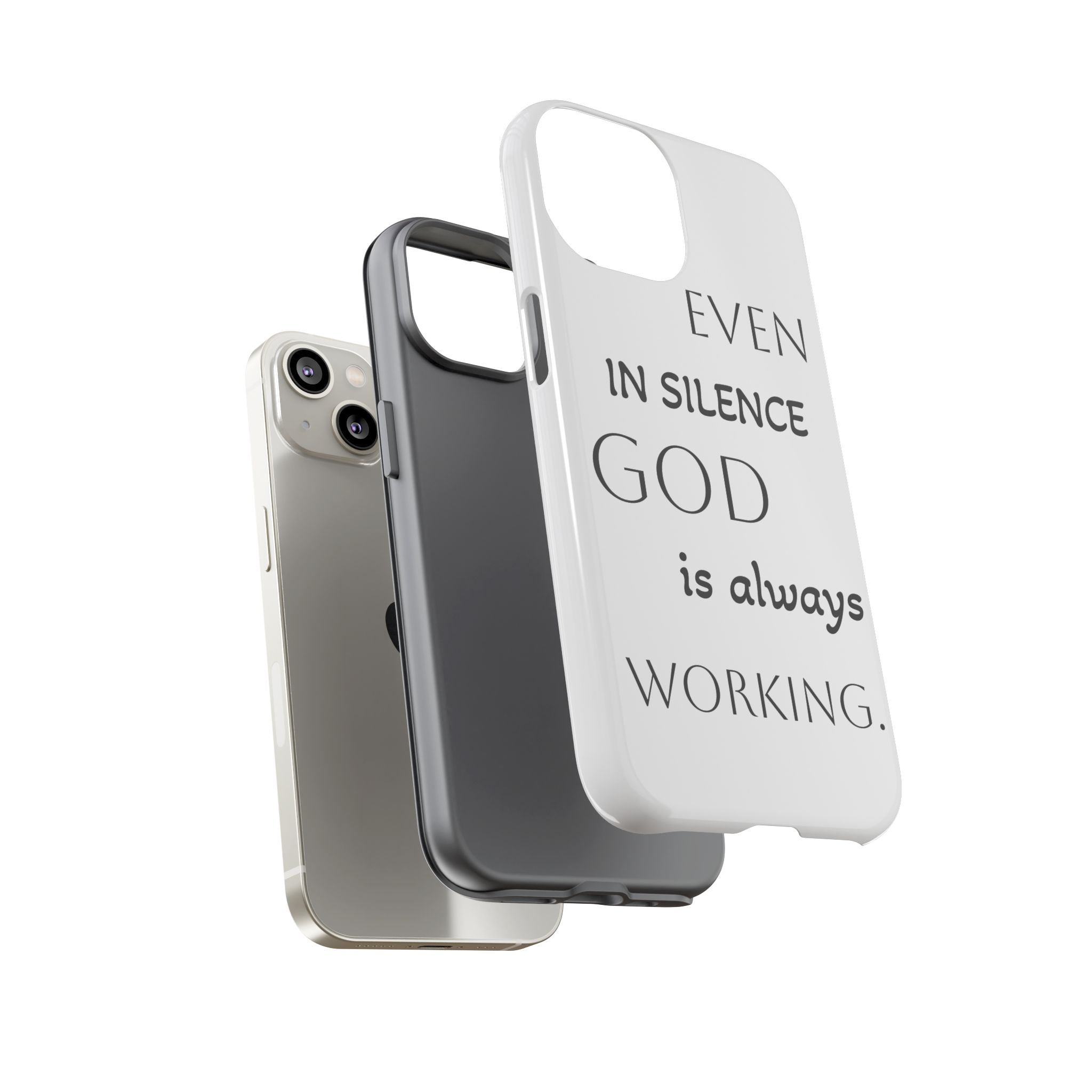 Even In Silence Phone Case