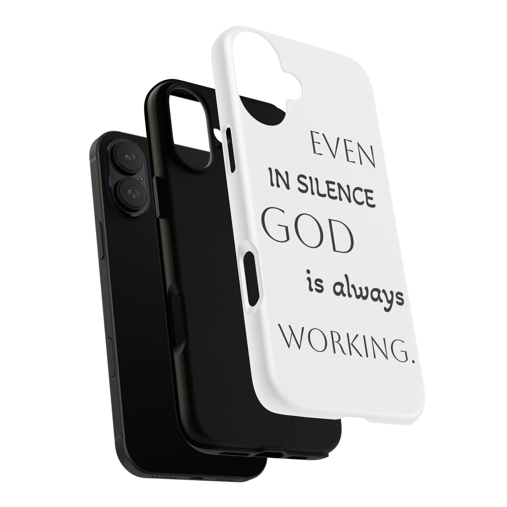 Even In Silence Phone Case