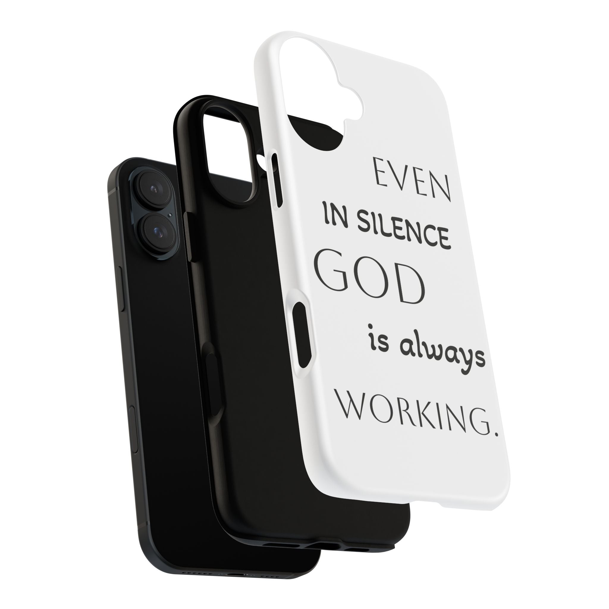Even In Silence Phone Case