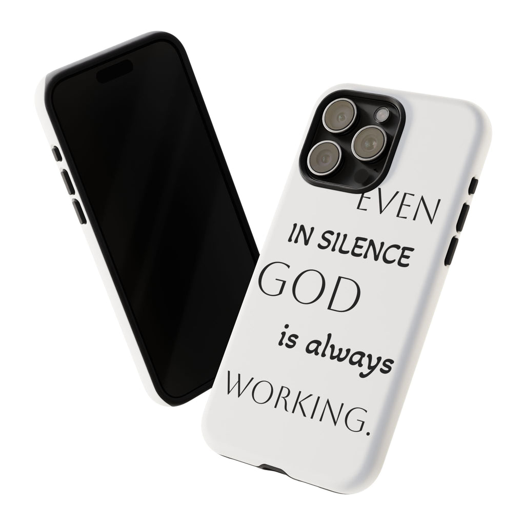 Even In Silence Phone Case