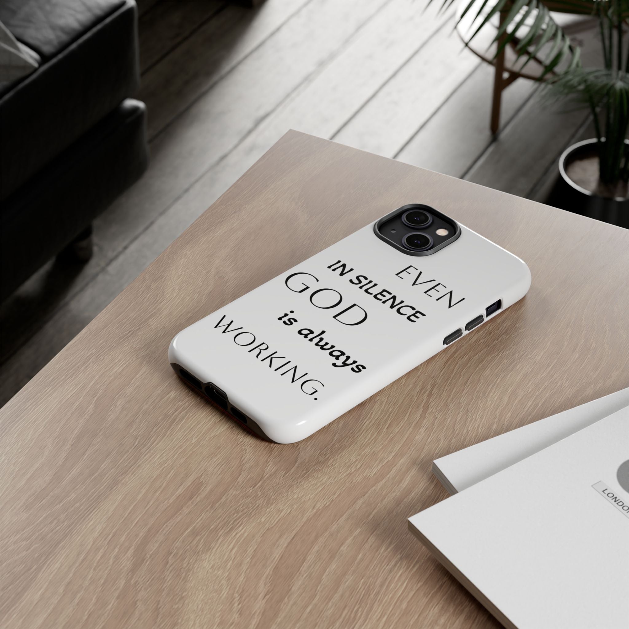 Even In Silence Phone Case