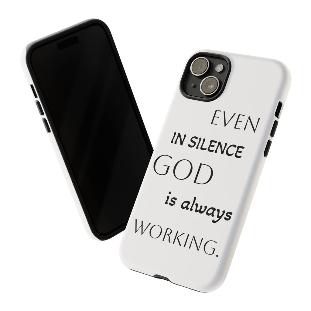 Even In Silence Phone Case