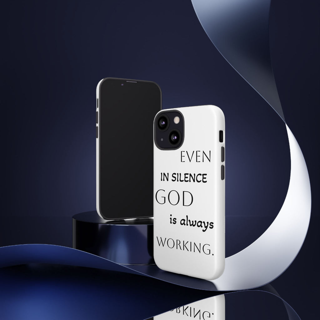 Even In Silence Phone Case