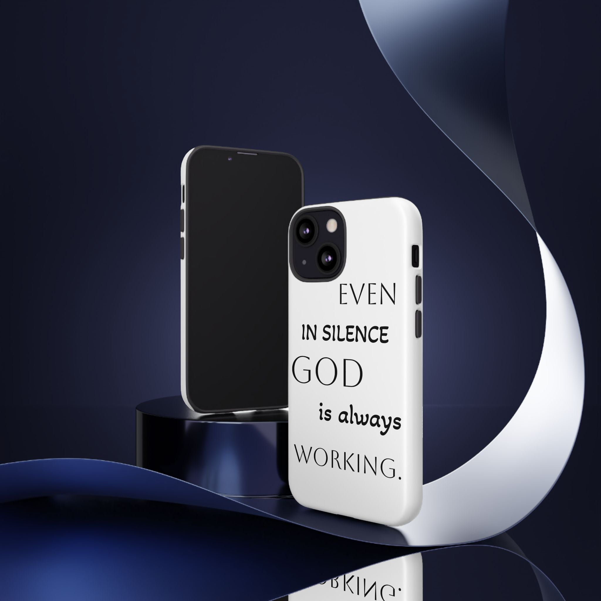 Even In Silence Phone Case