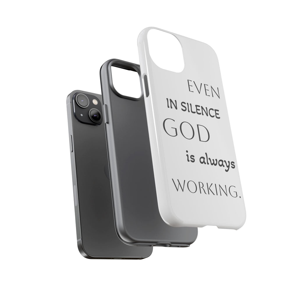 Even In Silence Phone Case