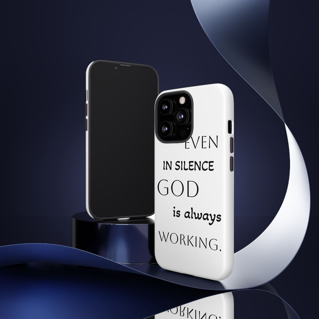 Even In Silence Phone Case
