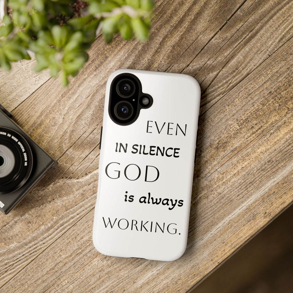 Even In Silence Phone Case