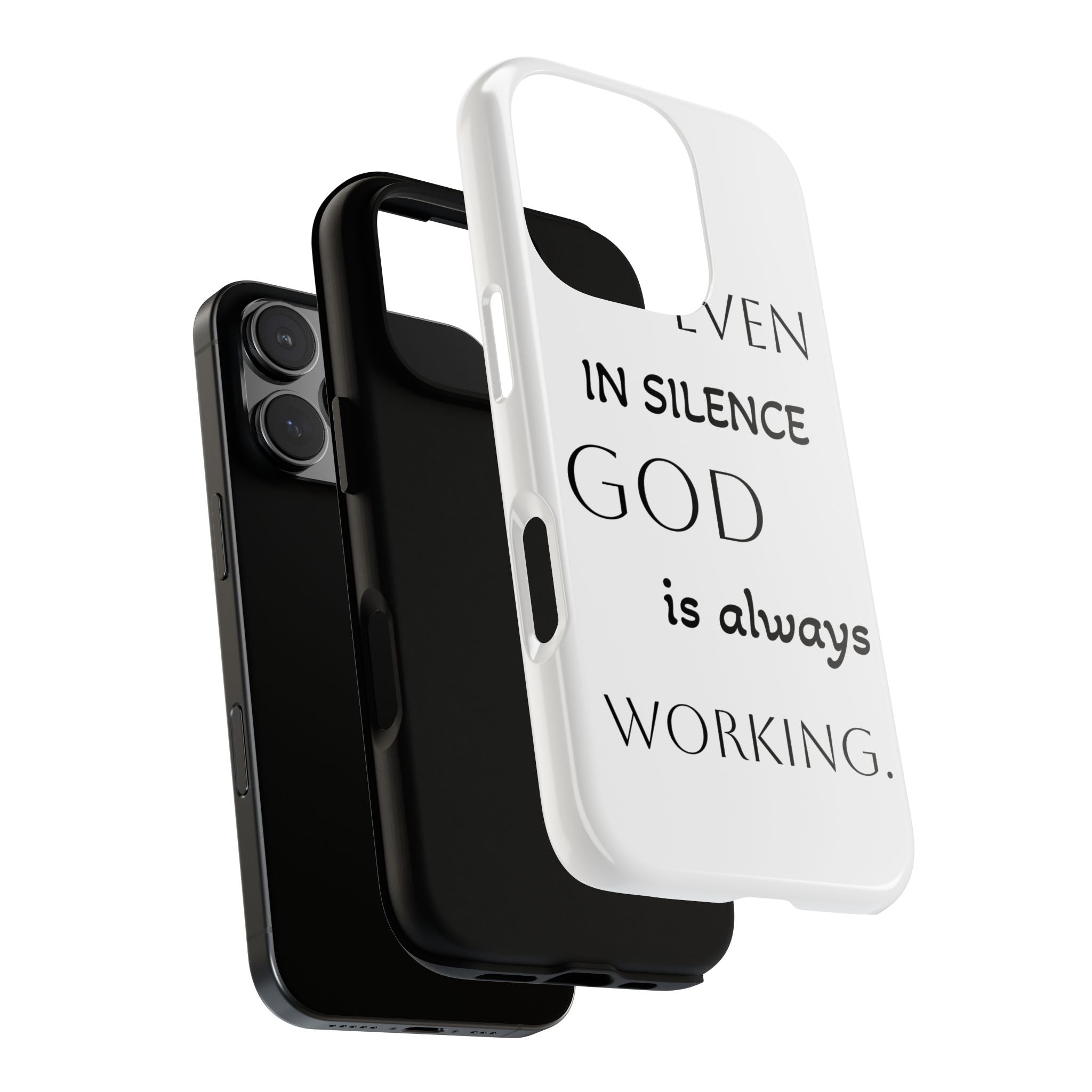 Even In Silence Phone Case