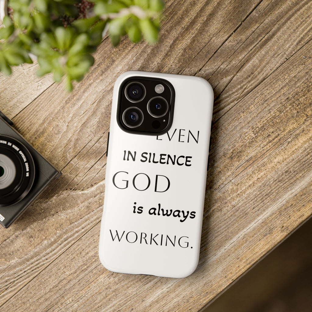 Even In Silence Phone Case
