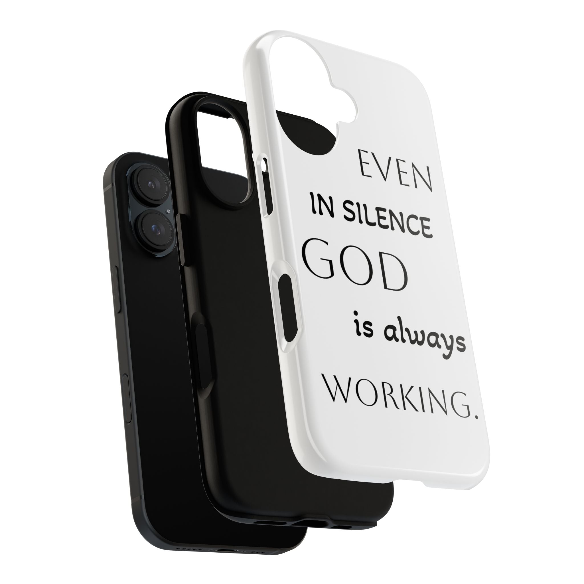 Even In Silence Phone Case