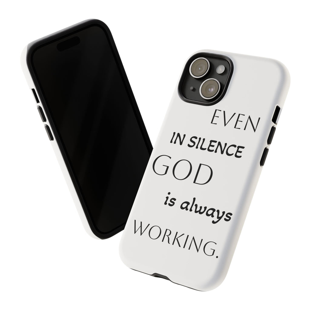 Even In Silence Phone Case