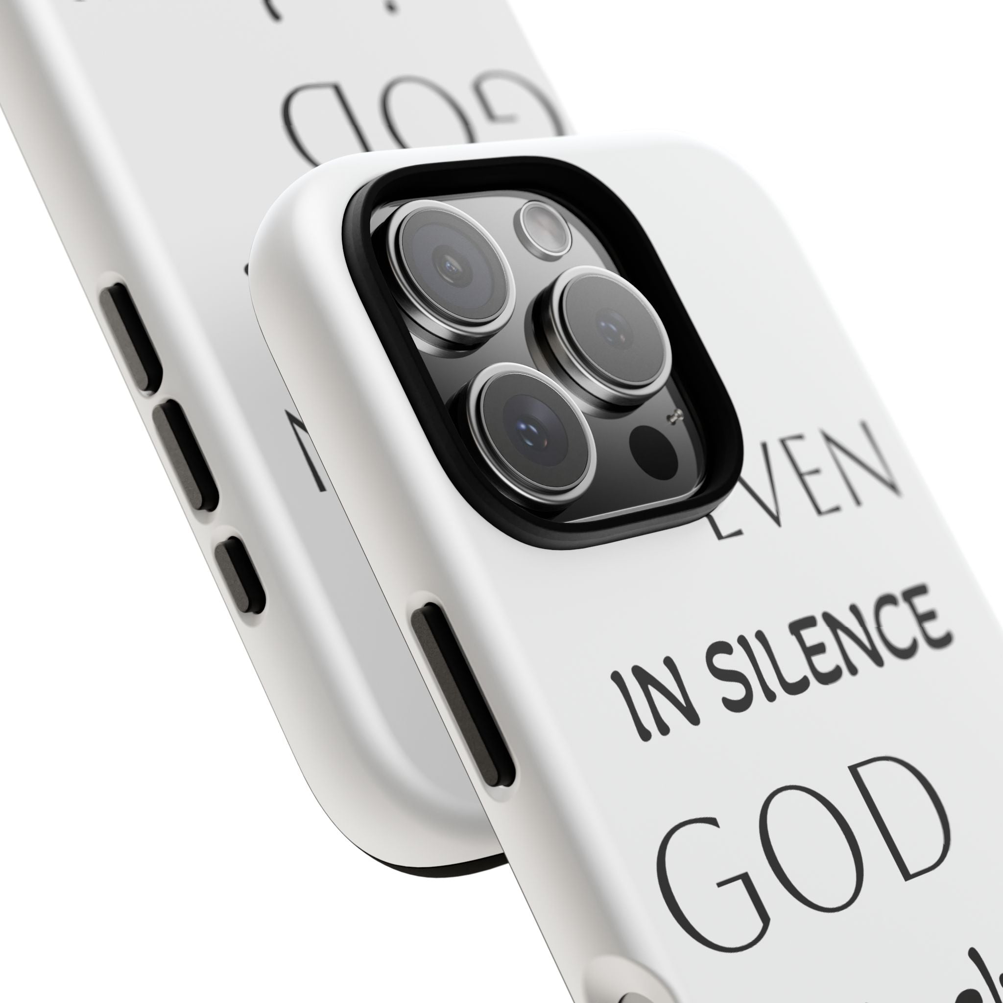 Even In Silence Phone Case