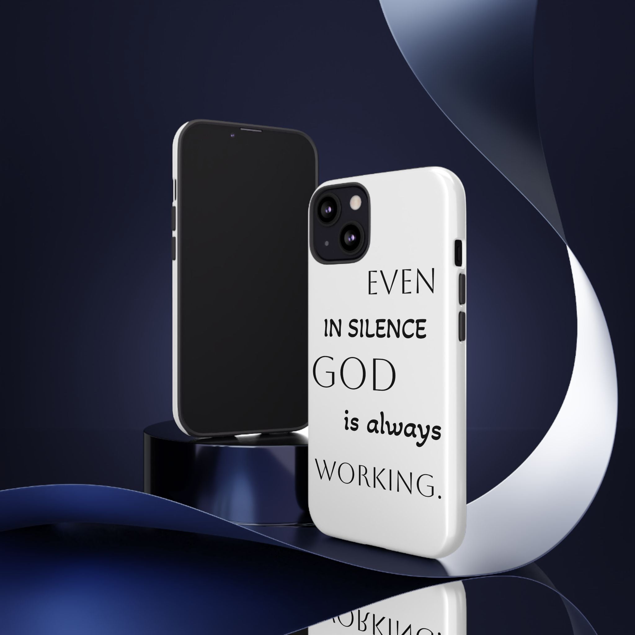 Even In Silence Phone Case