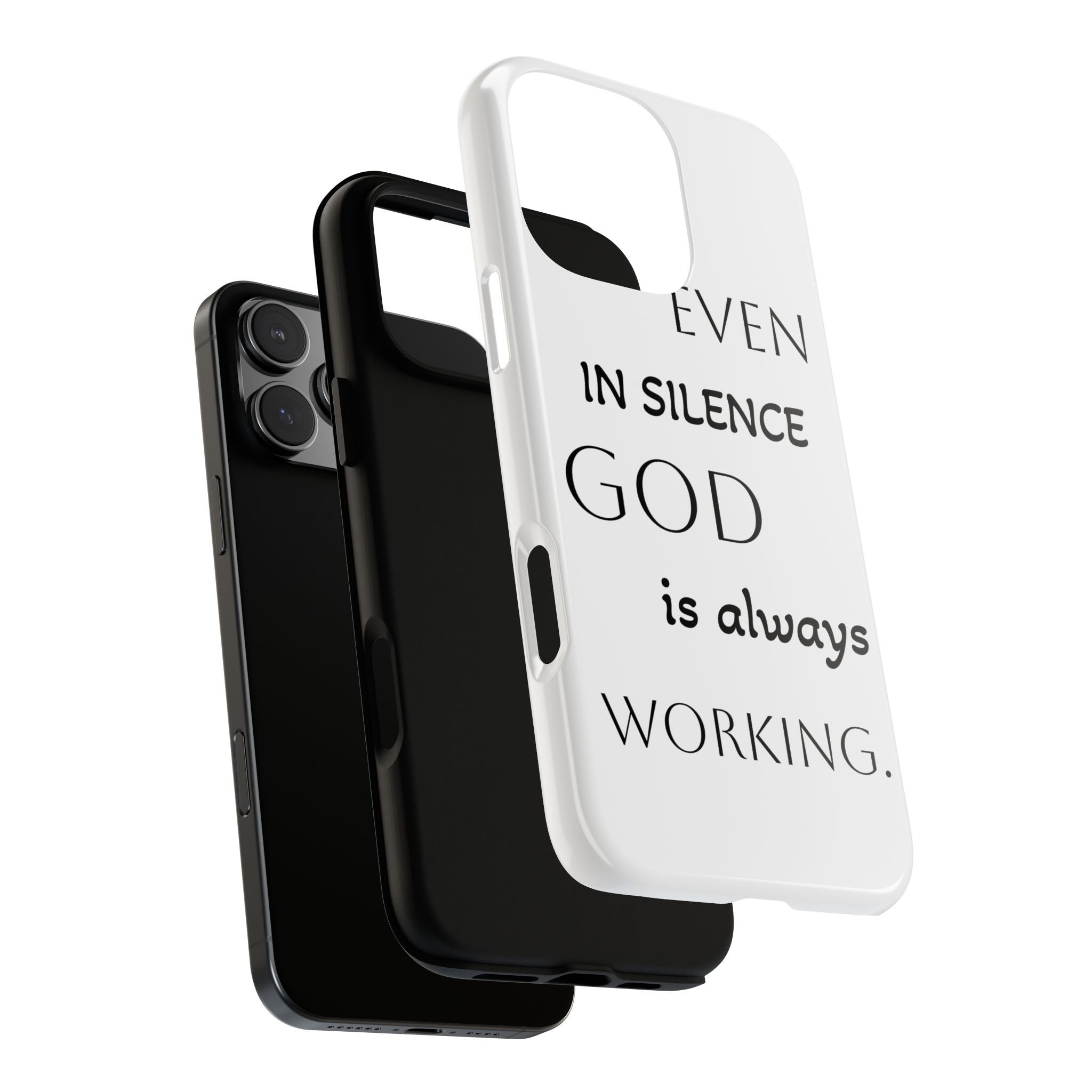 Even In Silence Phone Case