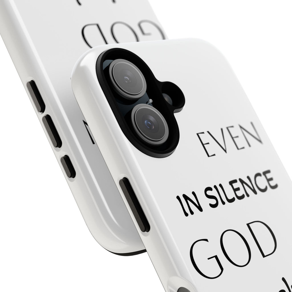 Even In Silence Phone Case