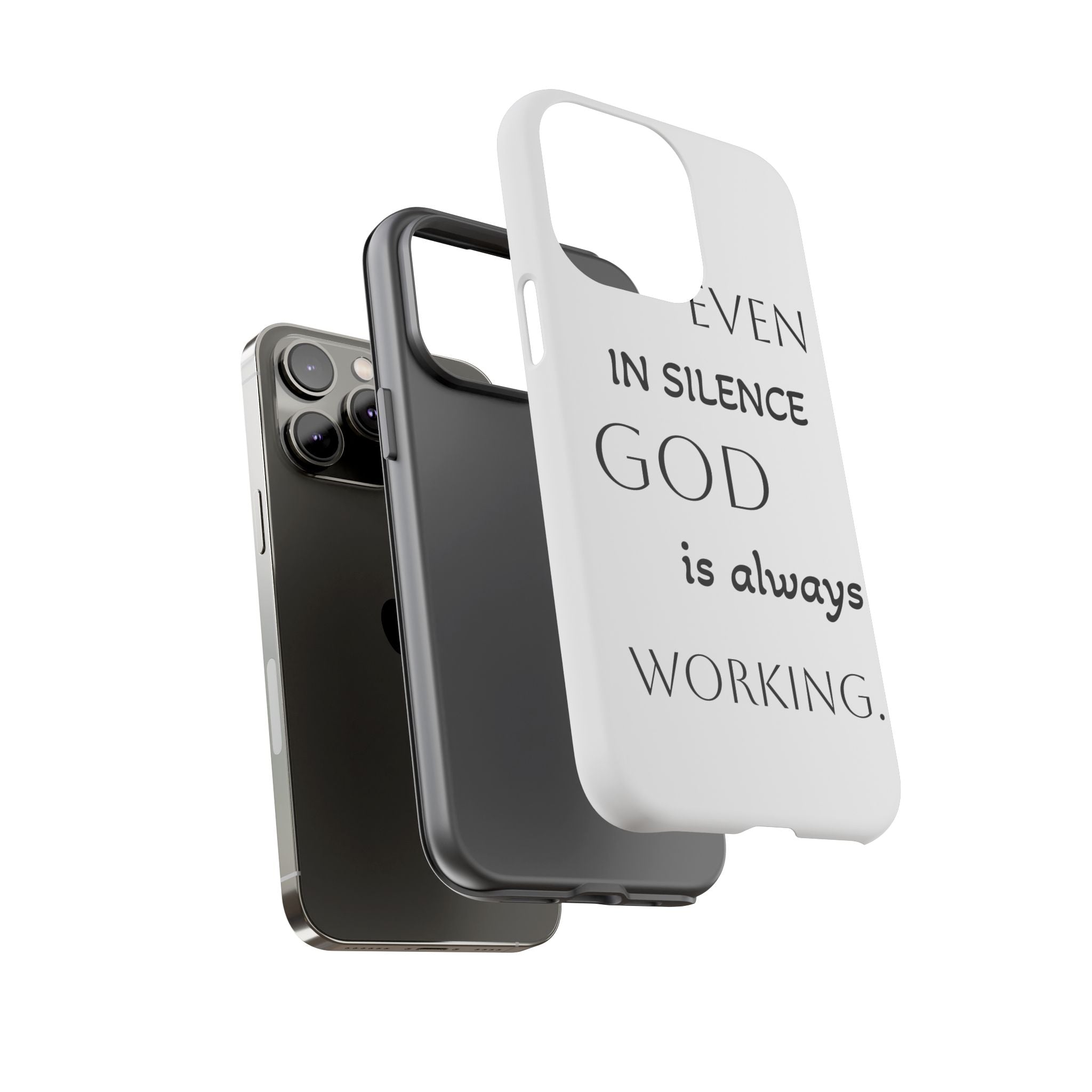 Even In Silence Phone Case