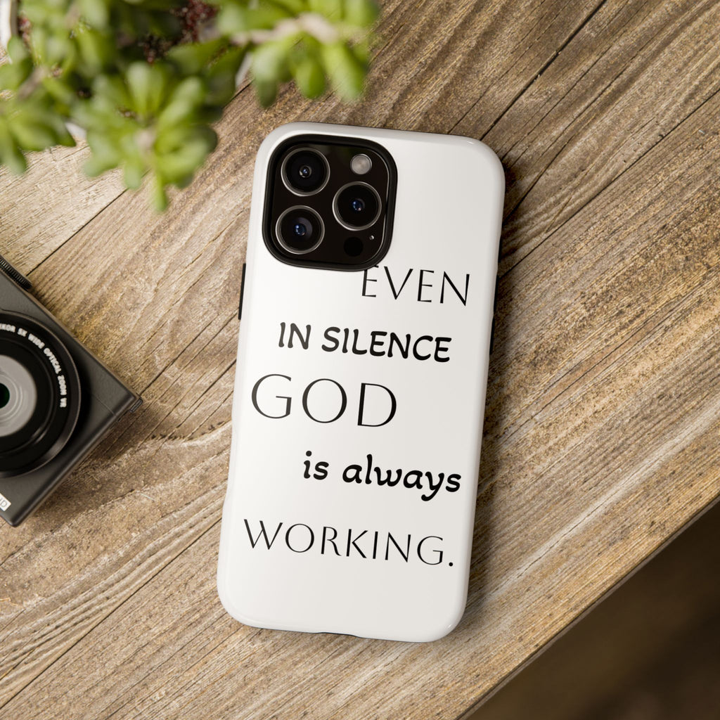 Even In Silence Phone Case