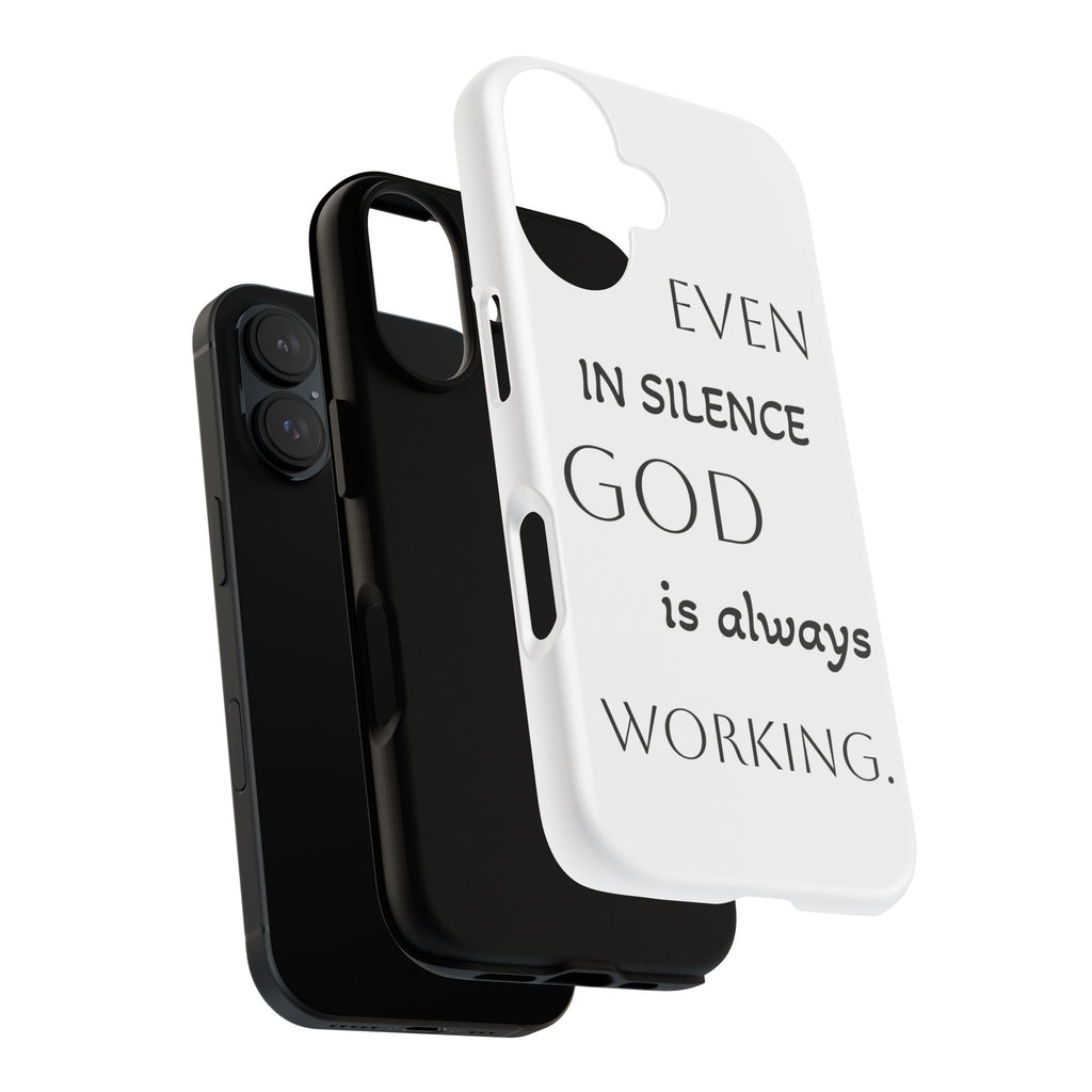 Even In Silence Phone Case
