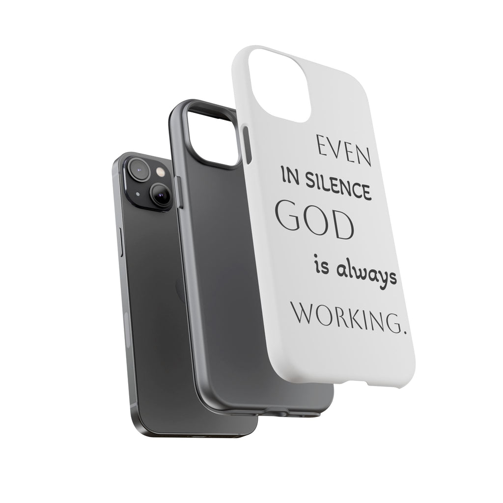 Even In Silence Phone Case
