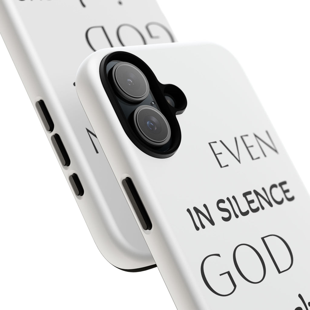 Even In Silence Phone Case