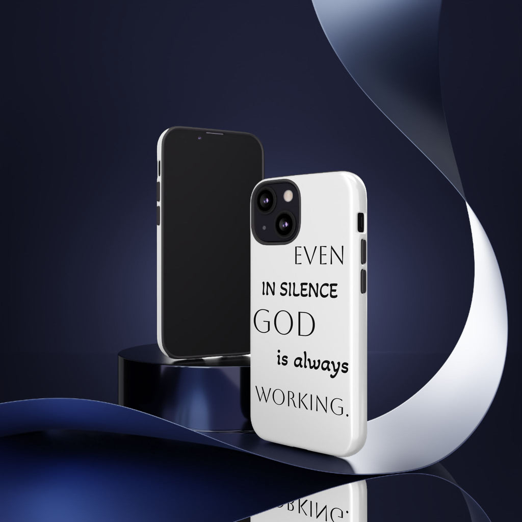 Even In Silence Phone Case