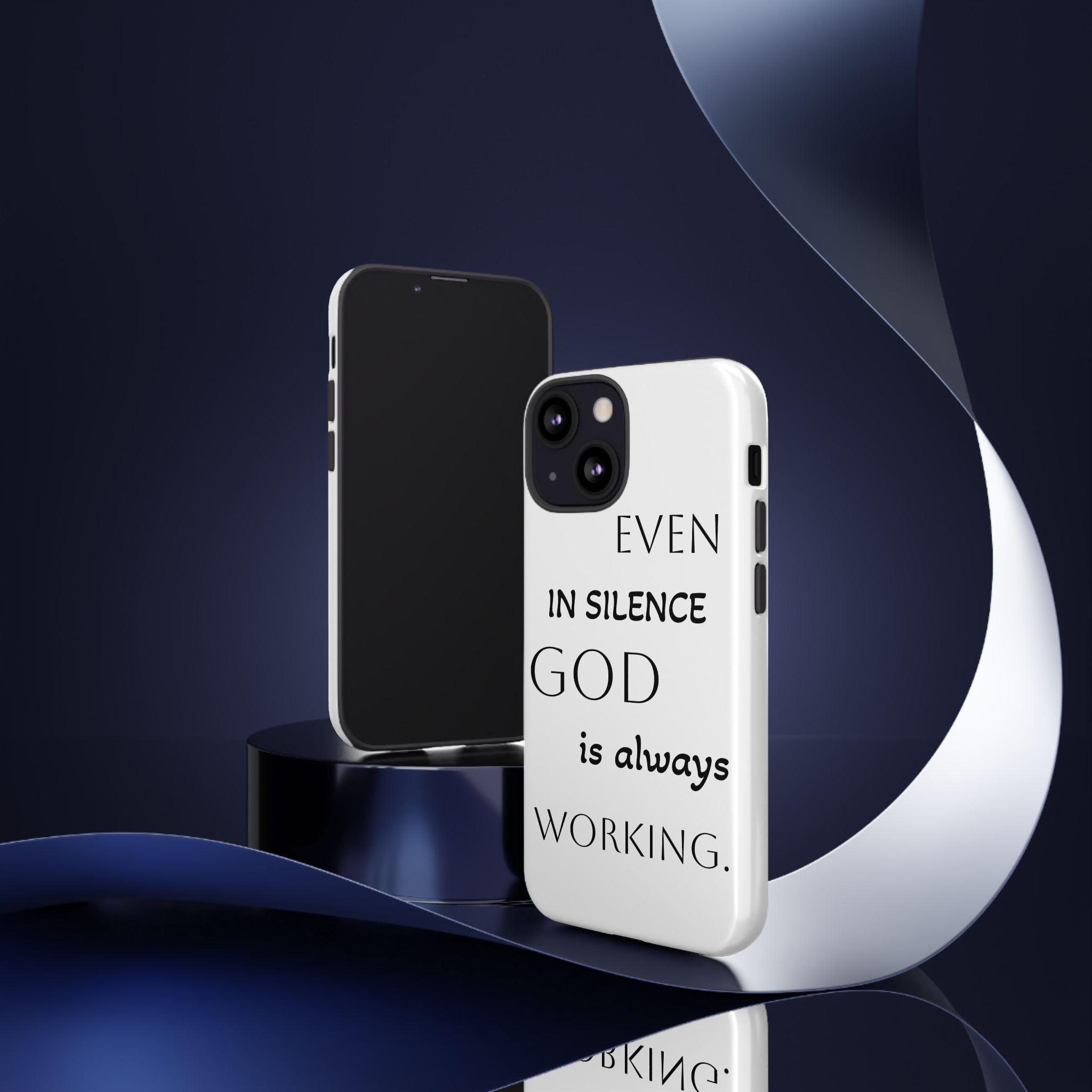 Even In Silence Phone Case