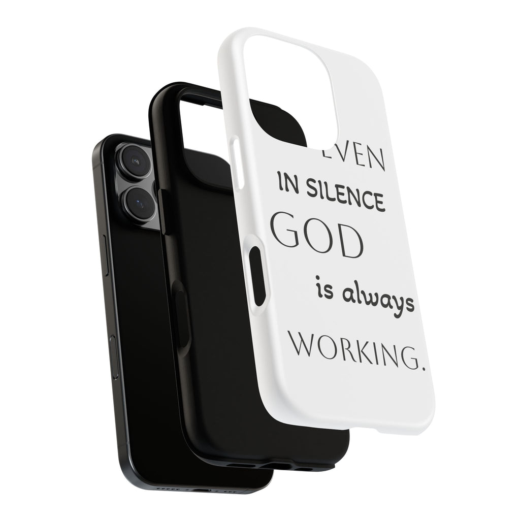 Even In Silence Phone Case