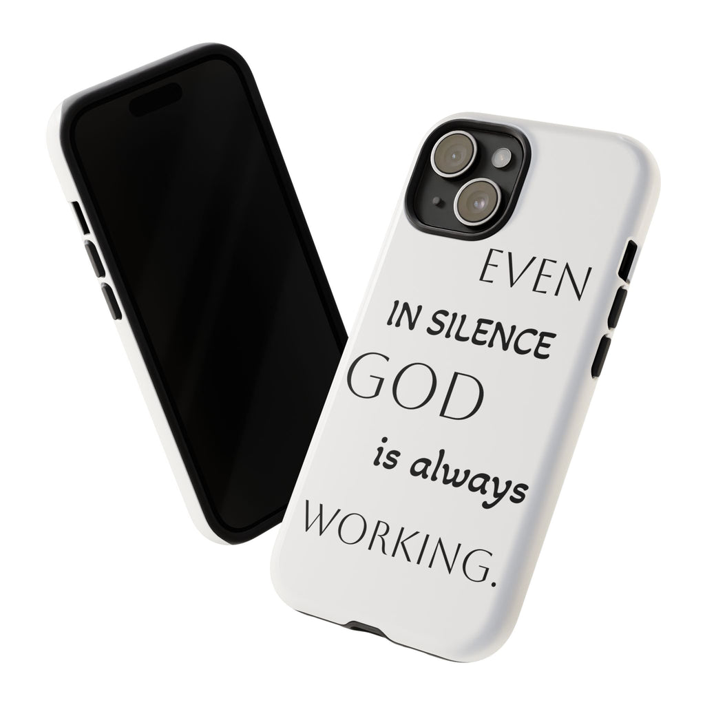 Even In Silence Phone Case