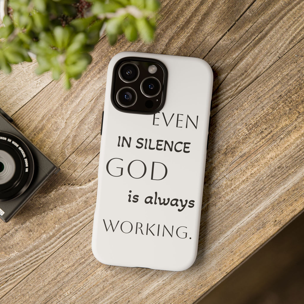 Even In Silence Phone Case