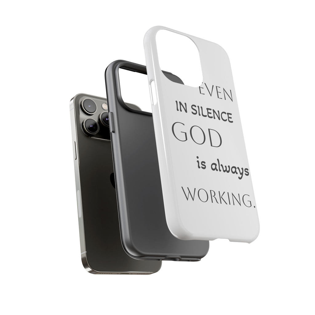 Even In Silence Phone Case