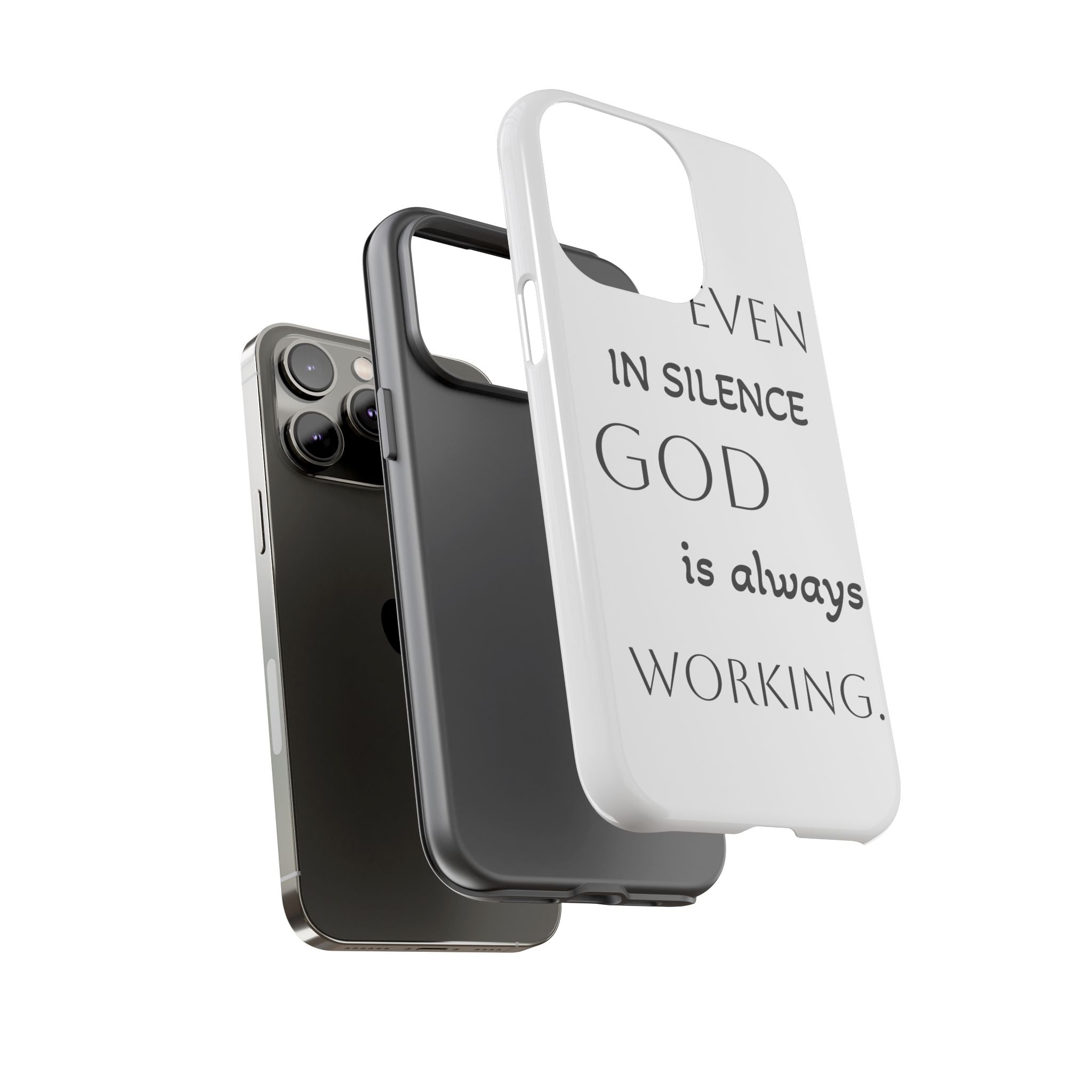 Even In Silence Phone Case